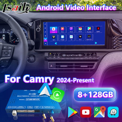 Lsailt Android Navigation Interface de jeu de voiture pour 2024 - Présente Toyota Camry