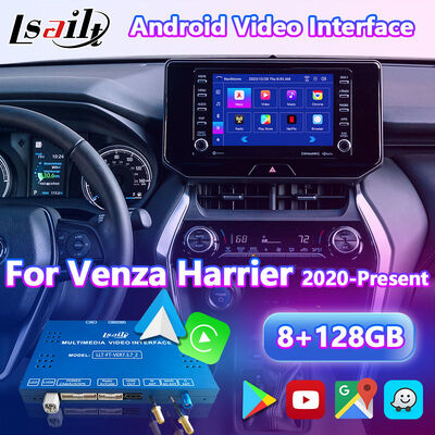 Lsailt Android Navigation Multimédia Interface vidéo pour 2020 présent Toyota Venza Harrier