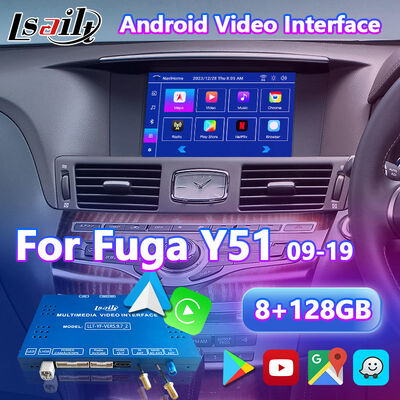 Lsailt Android Navigation Interface vidéo multimédia pour 2009-2021 Nissan Fuga Y51