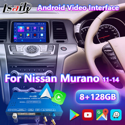 Lsailt Android Carplay Interface vidéo multimédia pour 2010-2014 Nissan Murano Z51