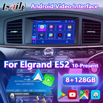 Lsailt Android Carplay Interface multimédia pour 2010-2020 Nissan Elgrand E52