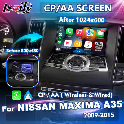 Lsailt Wireless Android Auto Multimédia Écran de jeu de voiture pour 2009-2015 Nissan Maxima A35