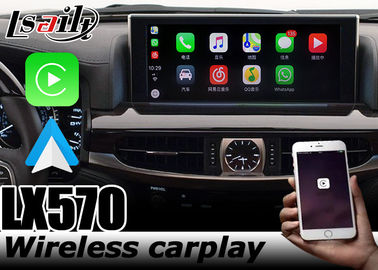 Automobile androïde d'interface carplay sans fil de Lexus LX570 LX450d 2016-2020 avec le jeu de youtube par Lsailt