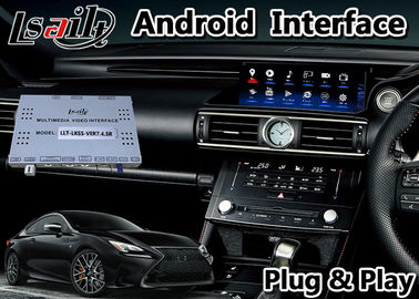 Boîte Android de navigation de GPS de voiture de 4+64GB Lsailt pour Lexus RC350 RC 350 2019-2020