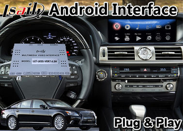 Lsailt Android 9,0 Lexus Video Interface pour l'appui de contrôle de souris de LS460 LS 600H ajoutent l'automobile androïde carplay sans fil