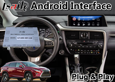 Système d'interface de navigation de 4+64GB Android 9,0 RX Carplay pour Lexus 2015-2018 RX350 RX450H RX200T