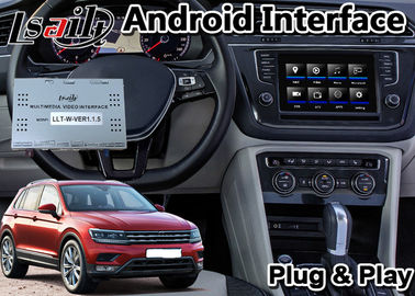 Interface visuelle de Lsailt Android 9,0 Volkswagen pour la navigation tiguan Youtube Google de GPS de voiture de VW