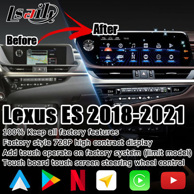Ajustement ES300h Lsailt Lexus Touch Screen 12,3 » Android Carplay automatique ADAS de DSP