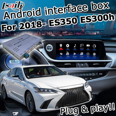 Boîte visuelle ES350 facultatif ES300h de navigation de voiture d'Android 9,0 d'interface de multimédia de Lexus es 2018