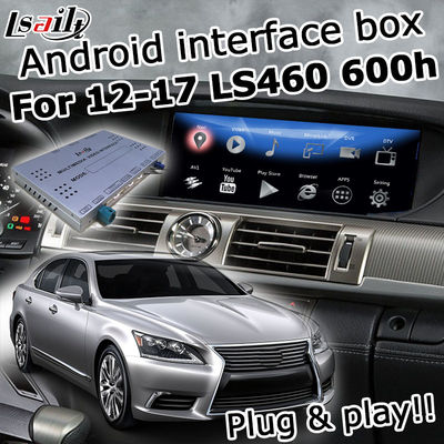 Vitesse rapide automatique carplay youtube d'Android de boîte de navigation de GPS de voiture de Lexus LS460 LS600h
