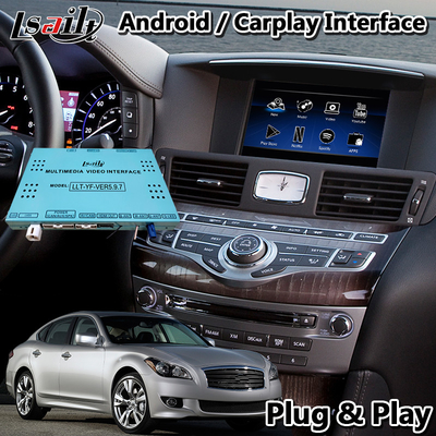 Interface vidéo multimédia de Navigation Android 4 + 64 go pour Infiniti M37 M35 M25 Y51 2010-2013