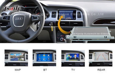 Système de navigation de multimédia de la voiture 800MHZ pour AUDI Upgrade BT, DVD, lien de miroir