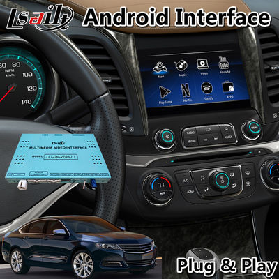 Interface multimédia Lsailt Android Carplay pour Chevrolet Impala LTZ LT Mylink 2014-2020