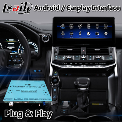 Interface Carplay Android Lsailt pour Toyota Land Cruiser LC300 VXR Sahara 2021-présent