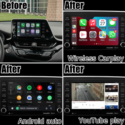 Toyota C-HR CHR Android 13 interface multimédia avec le jeu automatique sans fil Android