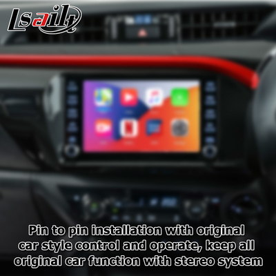 Toyota Hilux Android 13 interface vidéo multimédia carplay sans fil Android auto touch 3