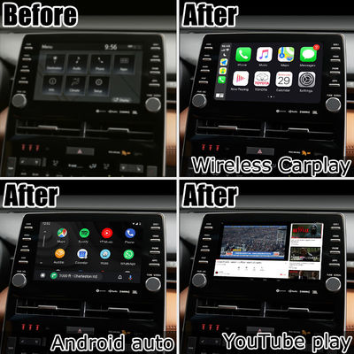 L'interface visuelle d'interface visuelle carplay automatique d'Android de 8 pouces pour l'avalon de toyota touchent le présent 3 2018
