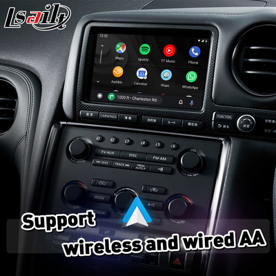 Interface automatique de Lsailt Android Carplay pour Nissan R35 GTR GTR Nismo 2008-2010