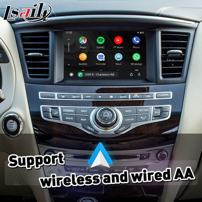 Lsailt Android Auto CP AA Intégration OEM Interface de jeu de voiture pour Infiniti JX35 2011-2013