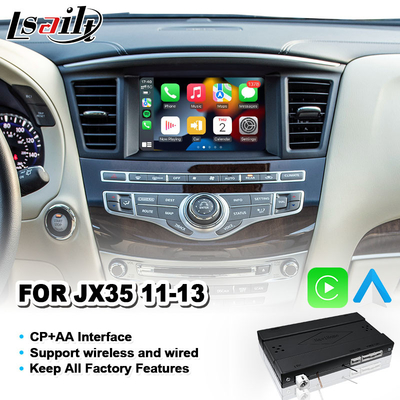 Lsailt Android Auto CP AA Intégration OEM Interface de jeu de voiture pour Infiniti JX35 2011-2013