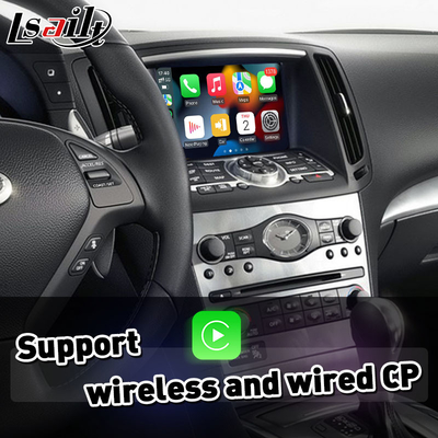 Lsailt Android Auto CP AA OEM Intégration Interface de jeu de voiture Pour Infiniti Q60 2013-2016