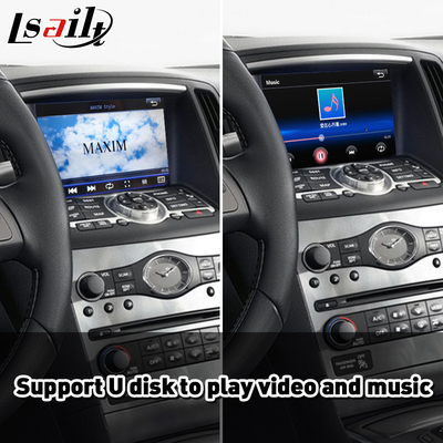Lsailt Android Auto CP AA OEM Intégration Interface de jeu de voiture Pour Infiniti Q60 2013-2016
