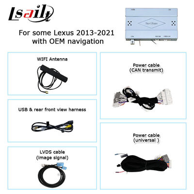 Lexus ES ES350 ES250 ES300h sans fil carplay android auto screen mirroring box module Lsailt