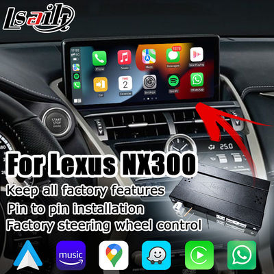 Lexus NX300 NX300h 2018 2021 boîtier d'interface automatique carplay android sans fil