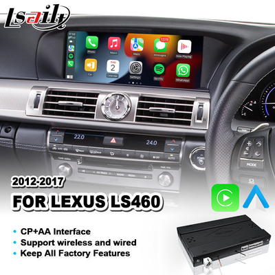 Interface automatique sans fil d'Android Carplay pour le F-sport 2012-2017 À ROUES MOTRICES de Lexus LS 460 600h LS460