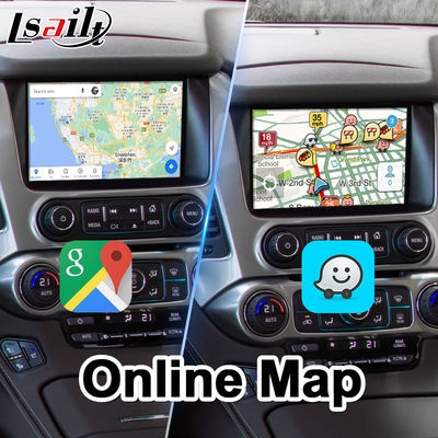 Interface vidéo multimédia Lsailt Android Carplay pour Chevrolet GMC Tahoe 2014-2019