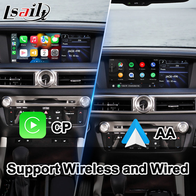 Interface vidéo de voiture Android pour Lexus GS250 GS350 GS450h GS300h GS L10 2012-2015
