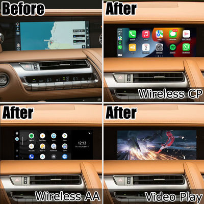 Lexus LC LC500 LC500h interface multimédia sans fil Android automatique de jeu de voiture