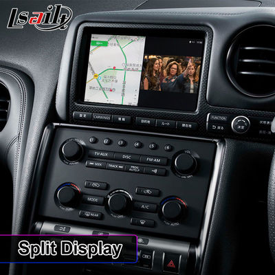 Lsailt Android Carplay écran multimédia pour 2007-2010 Nissan GTR JDM GT-R R35