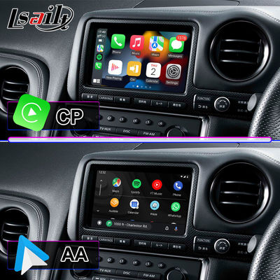 Lsailt Android Carplay écran multimédia pour 2007-2010 Nissan GTR JDM GT-R R35