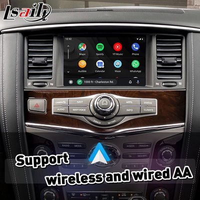 Interface de jeu automatique sans fil Android pour 2017-2021 Infiniti QX80