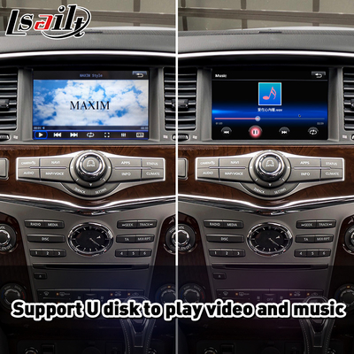 Interface de jeu automatique sans fil Android pour 2017-2021 Infiniti QX80