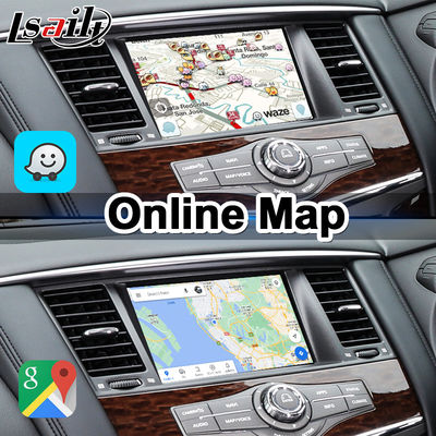 Écran de jeu automatique sans fil Android pour Nissan Patrol Y62 2011-2017