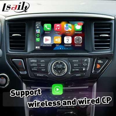 Intégration de voiture sans fil Android Auto Carplay Interface pour 2017-2019 Nissan Pathfinder R52