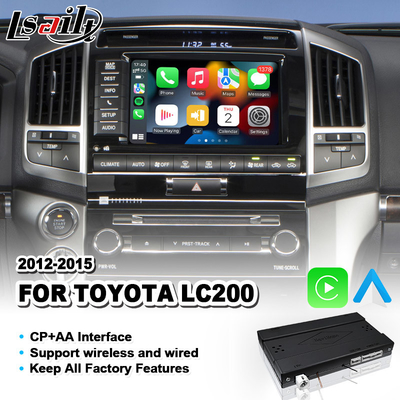 Interface sans fil de Toyota Carplay pour Land Cruiser LC200 200 V8 2012-2015 par Lsailt