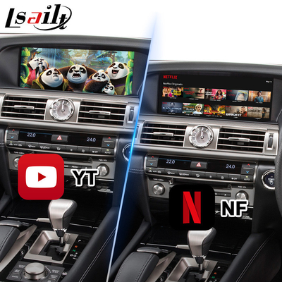 Interface visuelle de multimédia de Lsailt Android pour le F-sport 2012-2017 À ROUES MOTRICES de Lexus LS460 LS600h LS