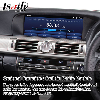Interface visuelle de multimédia de Lsailt Android pour le F-sport 2012-2017 À ROUES MOTRICES de Lexus LS460 LS600h LS
