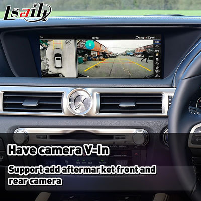 Lsailt Wireless Android Auto Carplay Interface pour le Lexus GS300h GS200t GS350 GS450h GSF GS L10 2016-2020