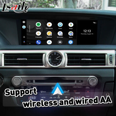 Lsailt Android Auto Carplay Interface pour le Lexus GS350 GS200t GS300h GS450h AWD F Sport 2016-2020