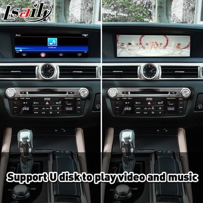 Lsailt Android Auto Carplay Interface pour le Lexus GS350 GS200t GS300h GS450h AWD F Sport 2016-2020