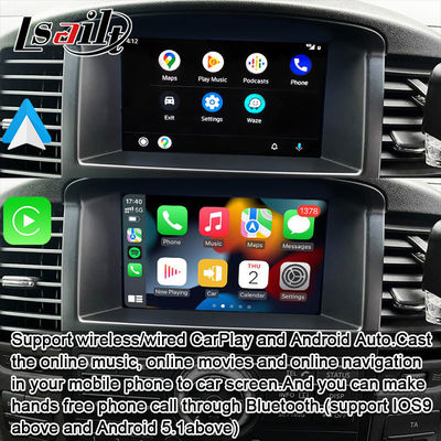 Interface Apple Carplay sans fil pour Pathfinder R51 D40 Navara 08IT avec Android Auto, Bluetooth, WiFi, YouTube Music