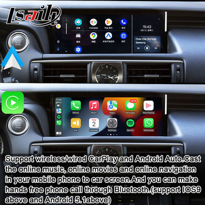 Interface Lexus Carplay pour le Lexus IS IS250 IS350 IS300 IS200t 2013-2021