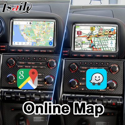 Lsailt Android Carplay Interface vidéo multimédia pour 2011-2016 Nissan GT-R R35 GTR