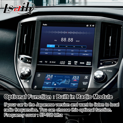 Interface vidéo multimédia Android pour 2012-2018 Toyota Crown S210 AWS210 GRS210 GWS214 Majesta Athlete