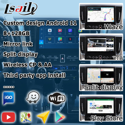 Toyota Alphard Vellfire AH30 série Android Carplay boîte d'interface Qualcomm 6125 8+128GB