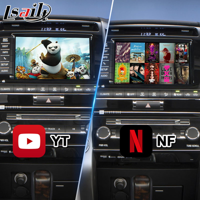 Interface vidéo multimédia Android pour Toyota Land Cruiser LC200 V8 LC 200 2012-2015